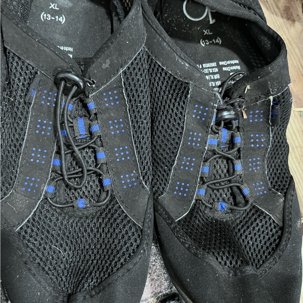 Men's OP Ocean Pacific WATER Shoes Size 13-14 ❤️ Kayak Shoes